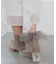 取り外しできるリボンブーツ