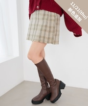 裾フリンジミニスカート