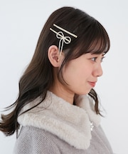 シャイニーリボンヘアピンset
