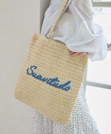刺繍ペーパーバッグ