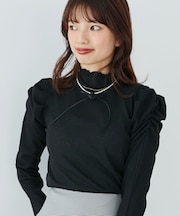 Ladyライクパワショルトップス
