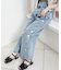 リボンビジューデニムパンツ