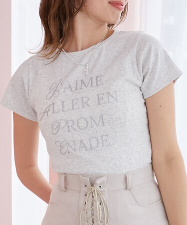 キラキラロゴTシャツ