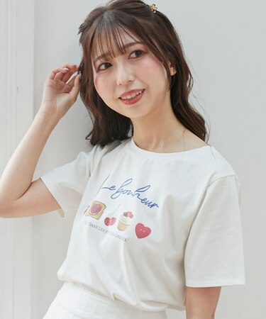 スイートモチーフTシャツ