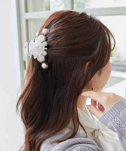 デコヘアクリップ