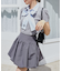 ∞リボンセットドッキング半袖ニット