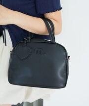 ハートチャームセットスクエアボストン