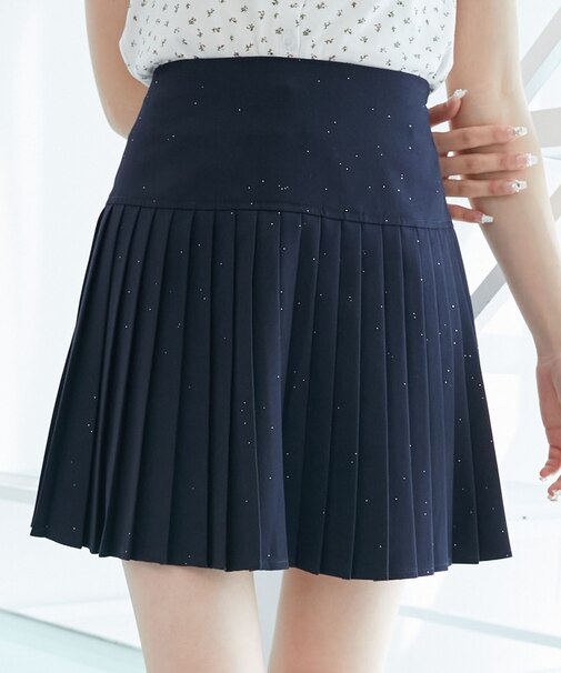◎キラキラプリーツスカート