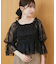 ◎2wayペプラムシアーブラウス