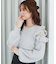 Ladyフリルシャギーニット