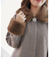 7wayファー×ビジューコート