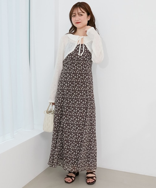 ショートボレロセットキャミワンピース