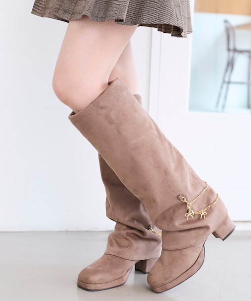 マルチwayチェーンカバーロングブーツ