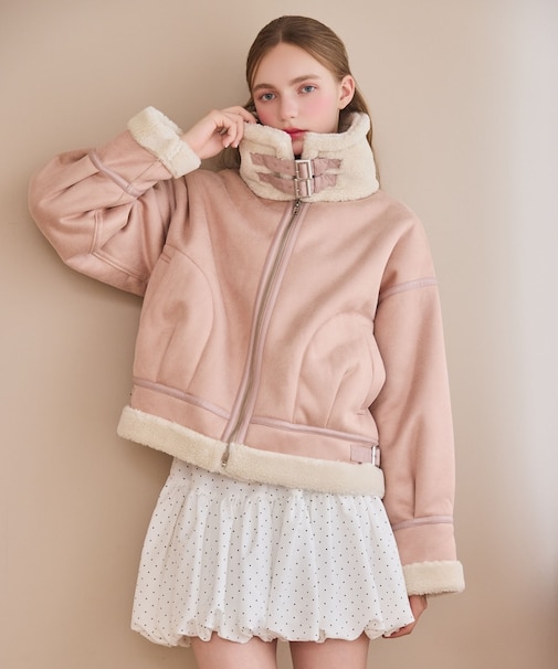 オーバーサイズボアブルゾン