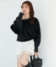 キラメキチョーカーセットシャギーニット