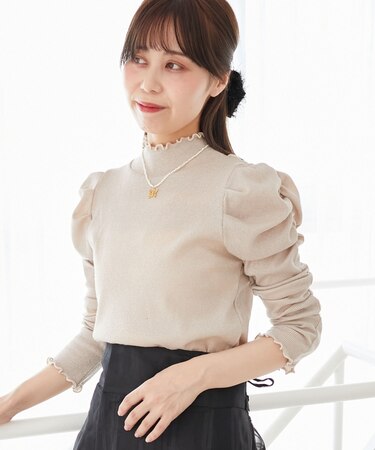 Ladyライクパワショルトップス