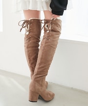 2WAYファーニーハイロングブーツ