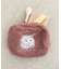ボア刺繍ポーチ