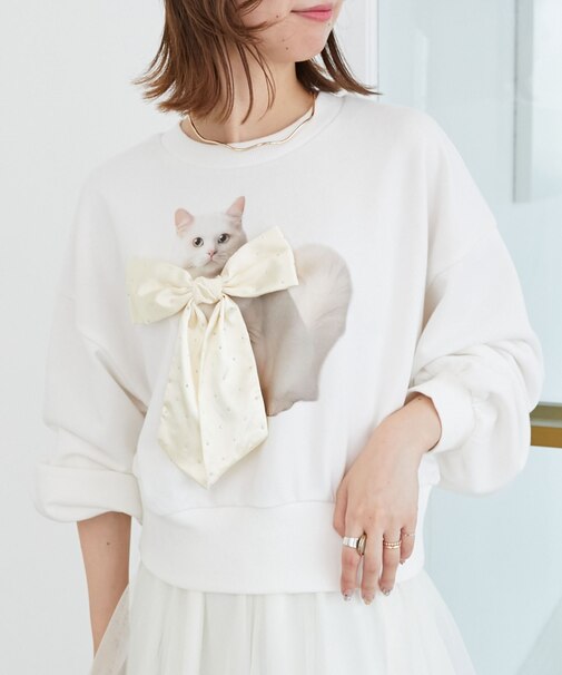 Lady catスウェット