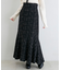 ツイードマーメイドロングスカート
