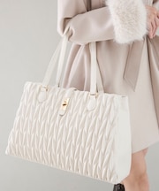 クラシカルスクエアトートバッグ