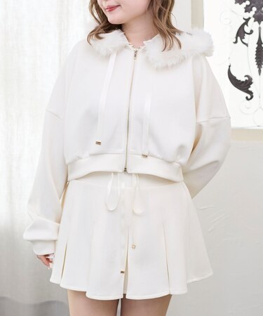 プリーツラメミニスカパン