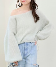 きらふわドロストニット