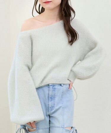 きらふわドロストニット