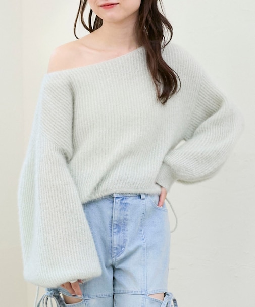 きらふわドロストニット