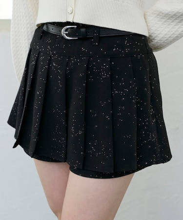 ベルトセットキラキラミニスカパン