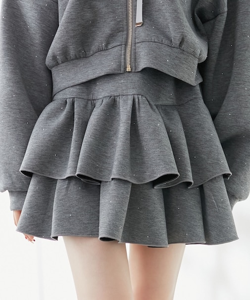 キラキララインストーンスカパン