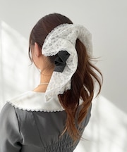 レースサテンビッグシュシュ