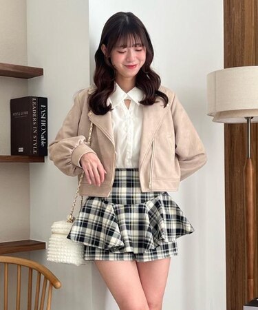 Ladyショートライダース