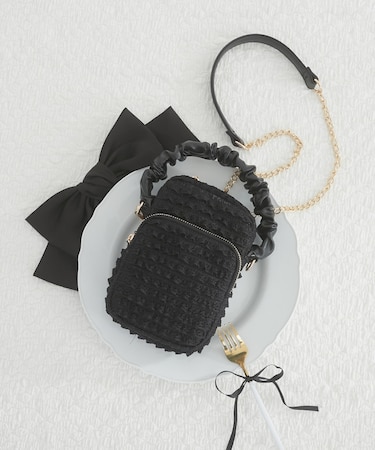 レースフリルマルチショルダー