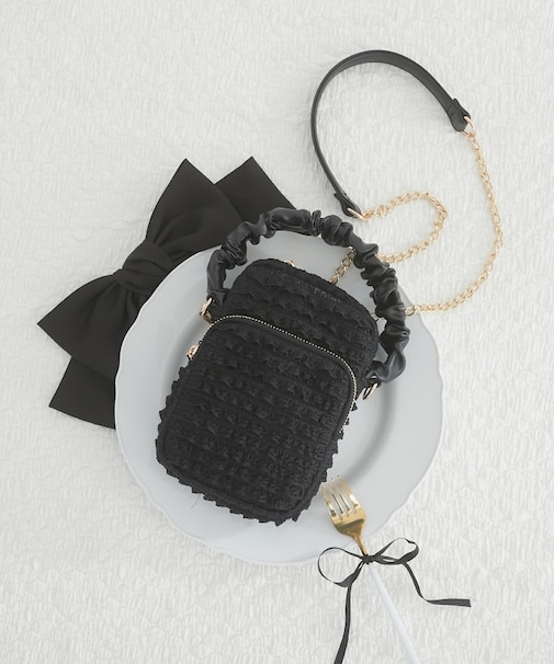 レースフリルマルチショルダー