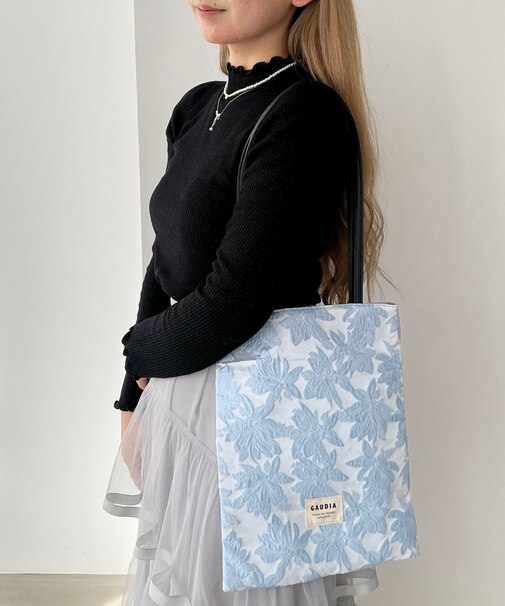 フェミニンフラワートート