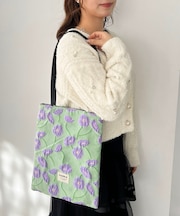 フェミニンフラワートート