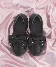 取り外しリボンスニーカーローファー