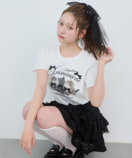 Fluffy friendsTシャツ