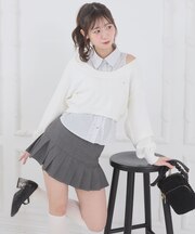 アソートヘムプリーツミニスカパン