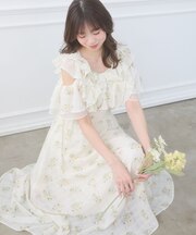 バックレースアップマルチwayワンピ