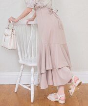 キラキラレースアップマーメイドスカート