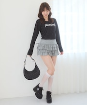 カットティアードフリルスカパン