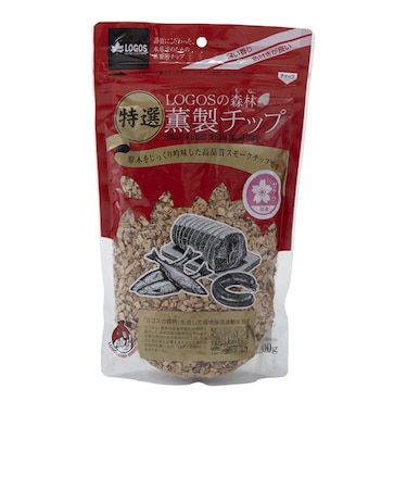 LOGOSの森林 特選薫製チップ300g（サクラ）