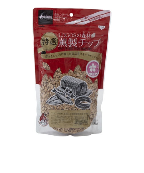LOGOSの森林 特選薫製チップ300g（サクラ）