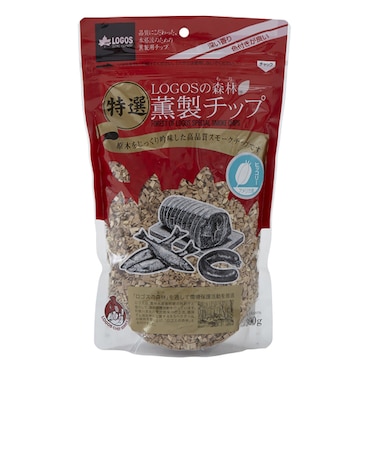 LOGOSの森林 特選薫製チップ300g（ヒッコリー）