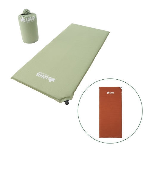 ロゴスのインフレートマットsolo(一人用)3個セット 高密弾力）40コンパクトセルフインフレートマット・SOLO｜ロゴス