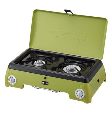 LOGOS×SENGOKU ALADDIN ポータブル ガス カセットコンロ 2バーナー