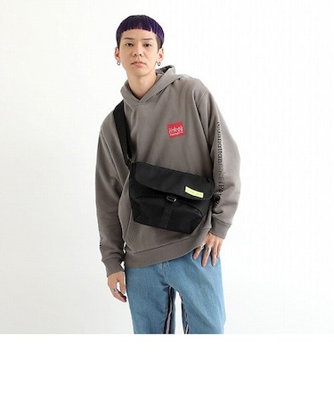 Nylon Messenger Bag Flap Zipper Pocket W.P.L.【オンライン限定】