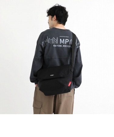 NY Messenger Bag JR Back Pocket W/Divider Magnet